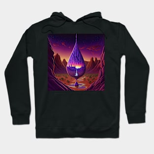 Trippy Art - Nature Canyon Raindrop Hoodie